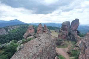 Looking out over Belogradchik Rocks